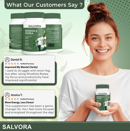 Salvora Rhodiola Rosea Capsules