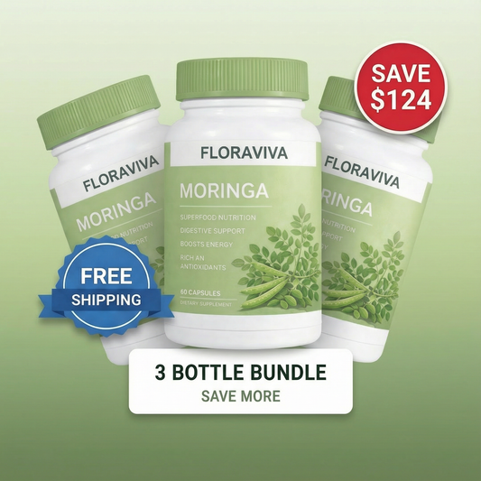 Salvora Moringa Capsules - 3x Bottle One Time Offer